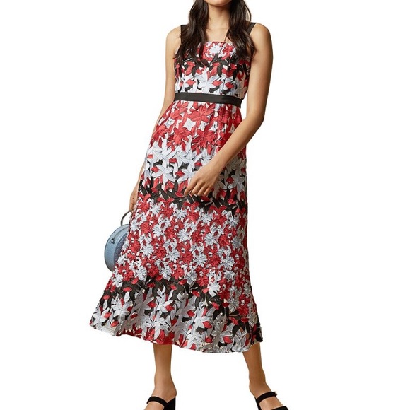 🌟HOST PIC🌟 NWT Ted Baker Telily Fishtail Lace Body-con Dress / size 1 - Picture 1 of 8